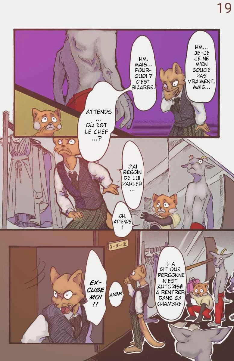 BEASTARS (Fan-Colored) Chapitre 2: À rebrousse-poil - Page 19