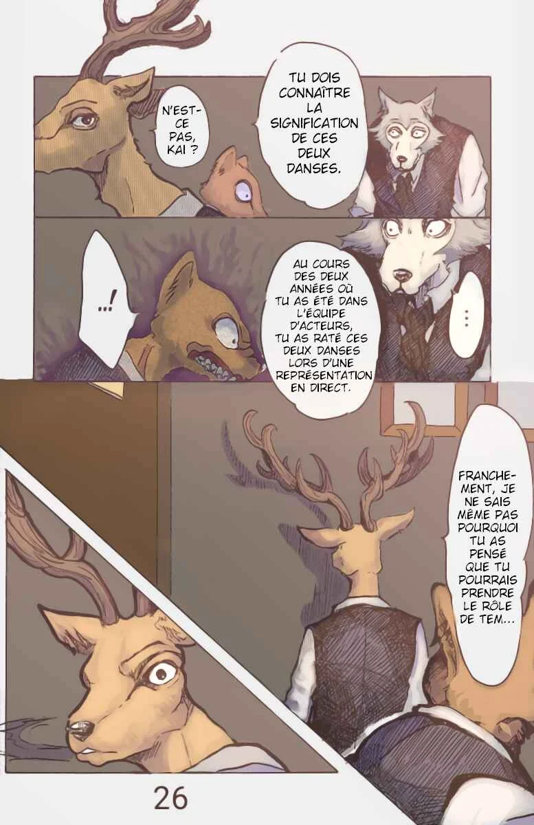 BEASTARS (Fan-Colored) Chapitre 2: À rebrousse-poil - Page 26