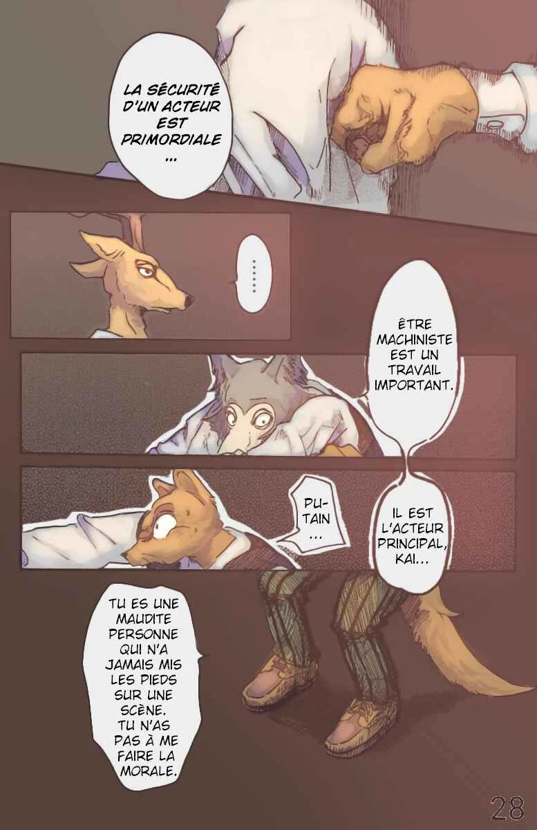 BEASTARS (Fan-Colored) Chapitre 2: À rebrousse-poil - Page 28