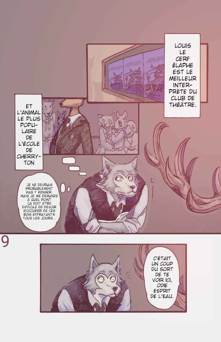BEASTARS (Fan-Colored) Chapitre 3: Danger dans le brouillard - Page 9