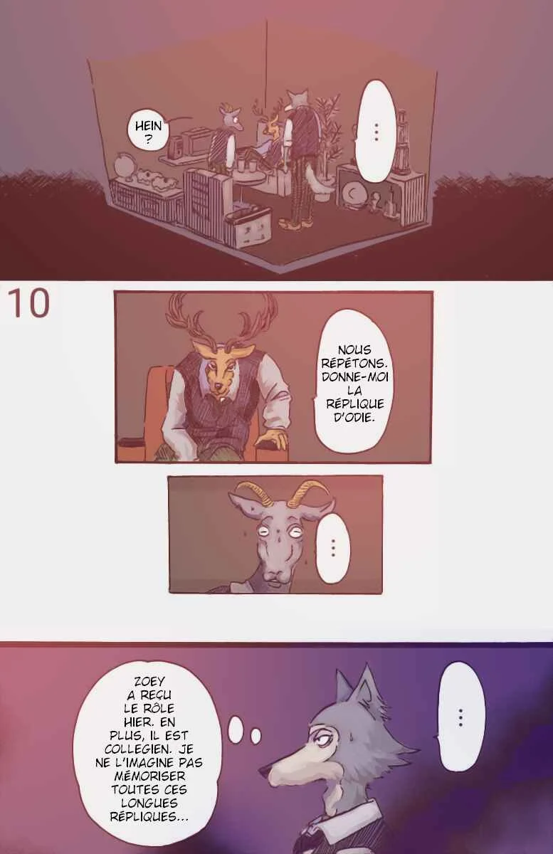 BEASTARS (Fan-Colored) Chapitre 3: Danger dans le brouillard - Page 10