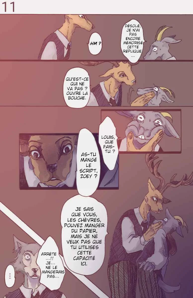 BEASTARS (Fan-Colored) Chapitre 3: Danger dans le brouillard - Page 11