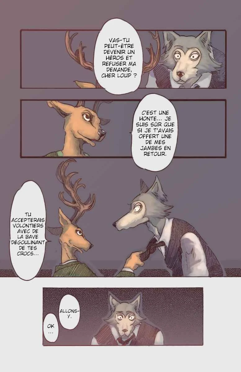 BEASTARS (Fan-Colored) Chapitre 3: Danger dans le brouillard - Page 13