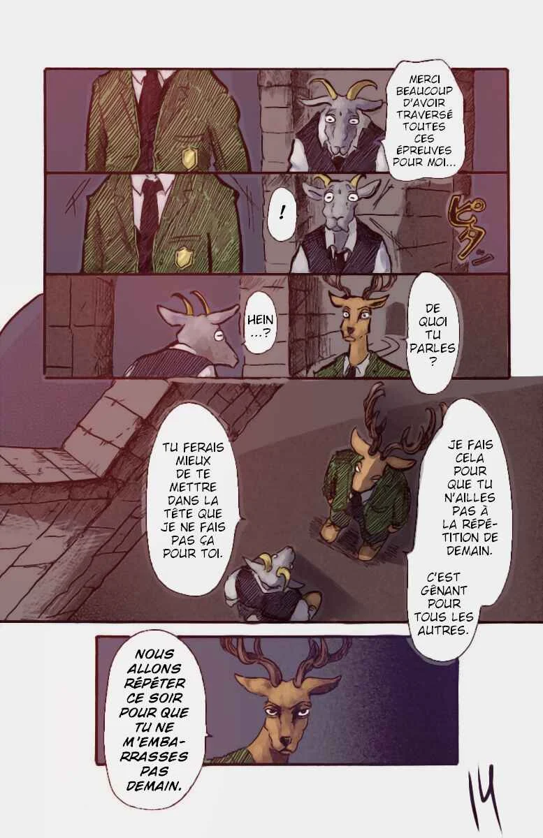 BEASTARS (Fan-Colored) Chapitre 3: Danger dans le brouillard - Page 15