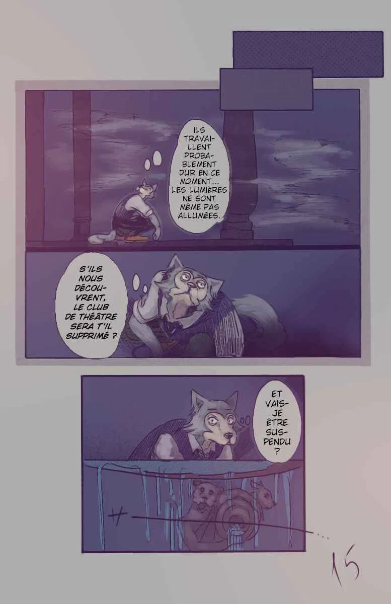 BEASTARS (Fan-Colored) Chapitre 3: Danger dans le brouillard - Page 16