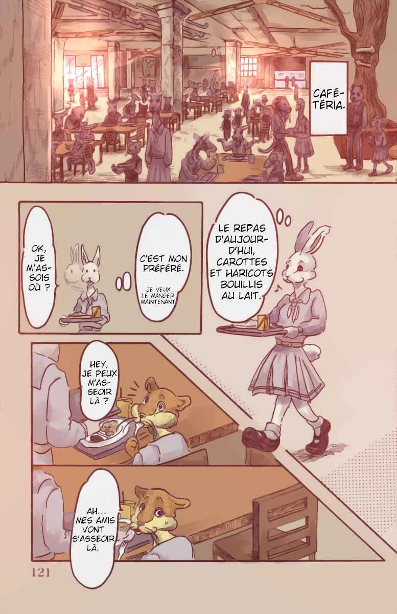 BEASTARS (Fan-Colored) Chapitre 4: Sale temps pour un lapin - Page 5