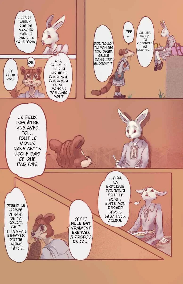 BEASTARS (Fan-Colored) Chapitre 4: Sale temps pour un lapin - Page 7