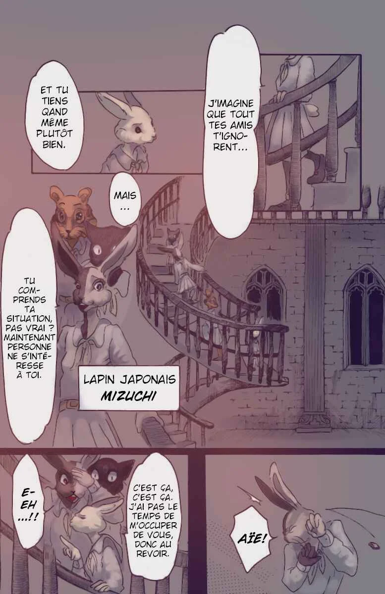 BEASTARS (Fan-Colored) Chapitre 4: Sale temps pour un lapin - Page 11