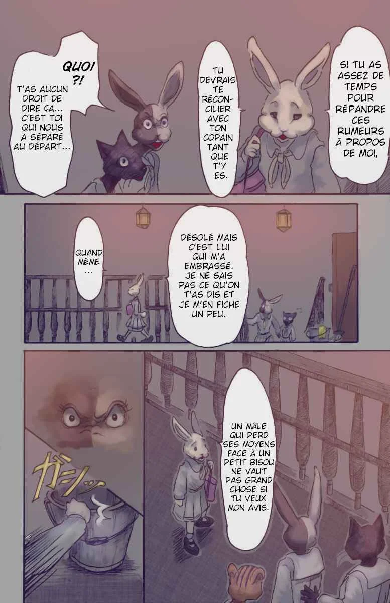BEASTARS (Fan-Colored) Chapitre 4: Sale temps pour un lapin - Page 12