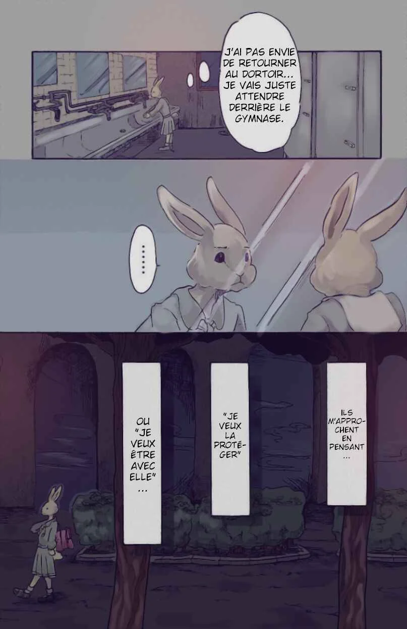 BEASTARS (Fan-Colored) Chapitre 4: Sale temps pour un lapin - Page 15