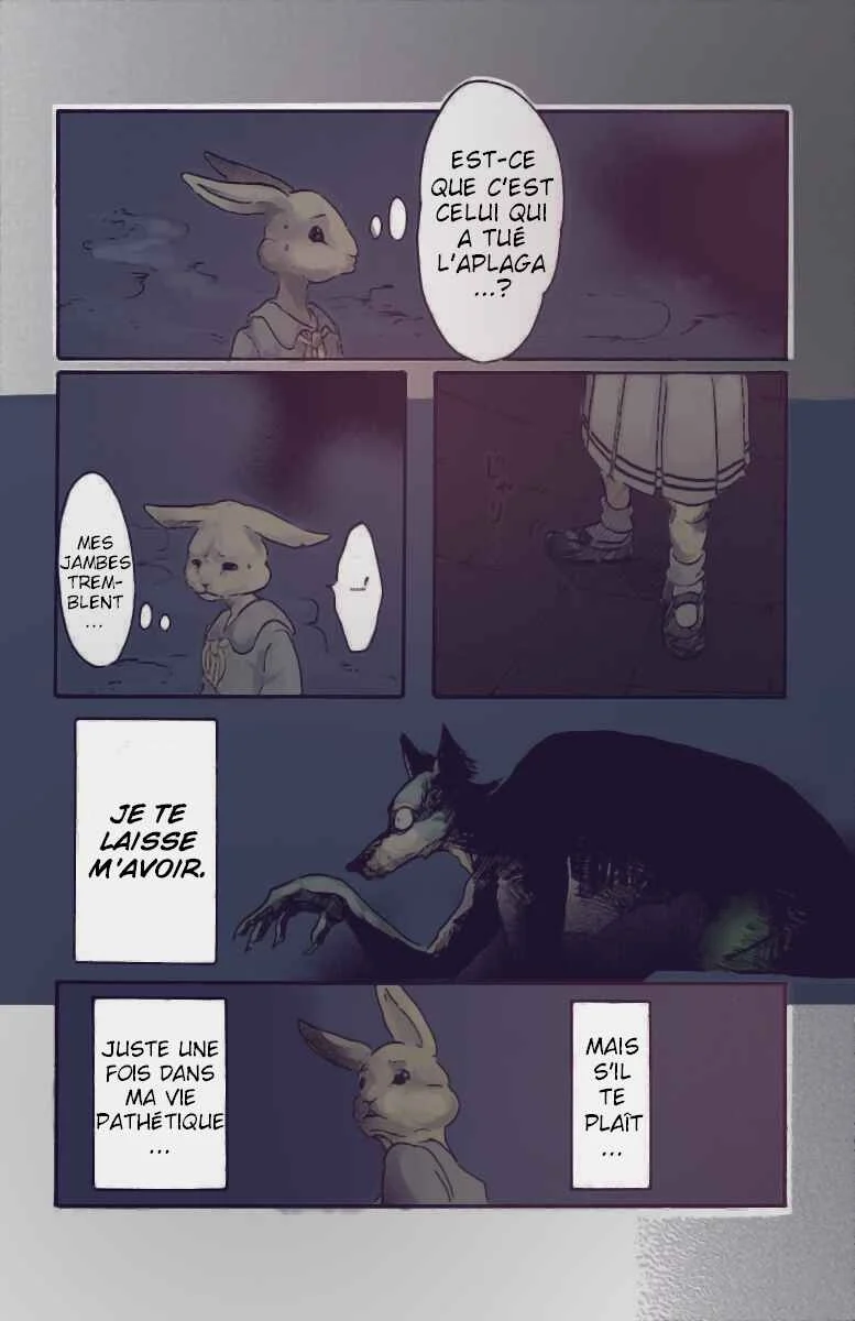 BEASTARS (Fan-Colored) Chapitre 4: Sale temps pour un lapin - Page 20