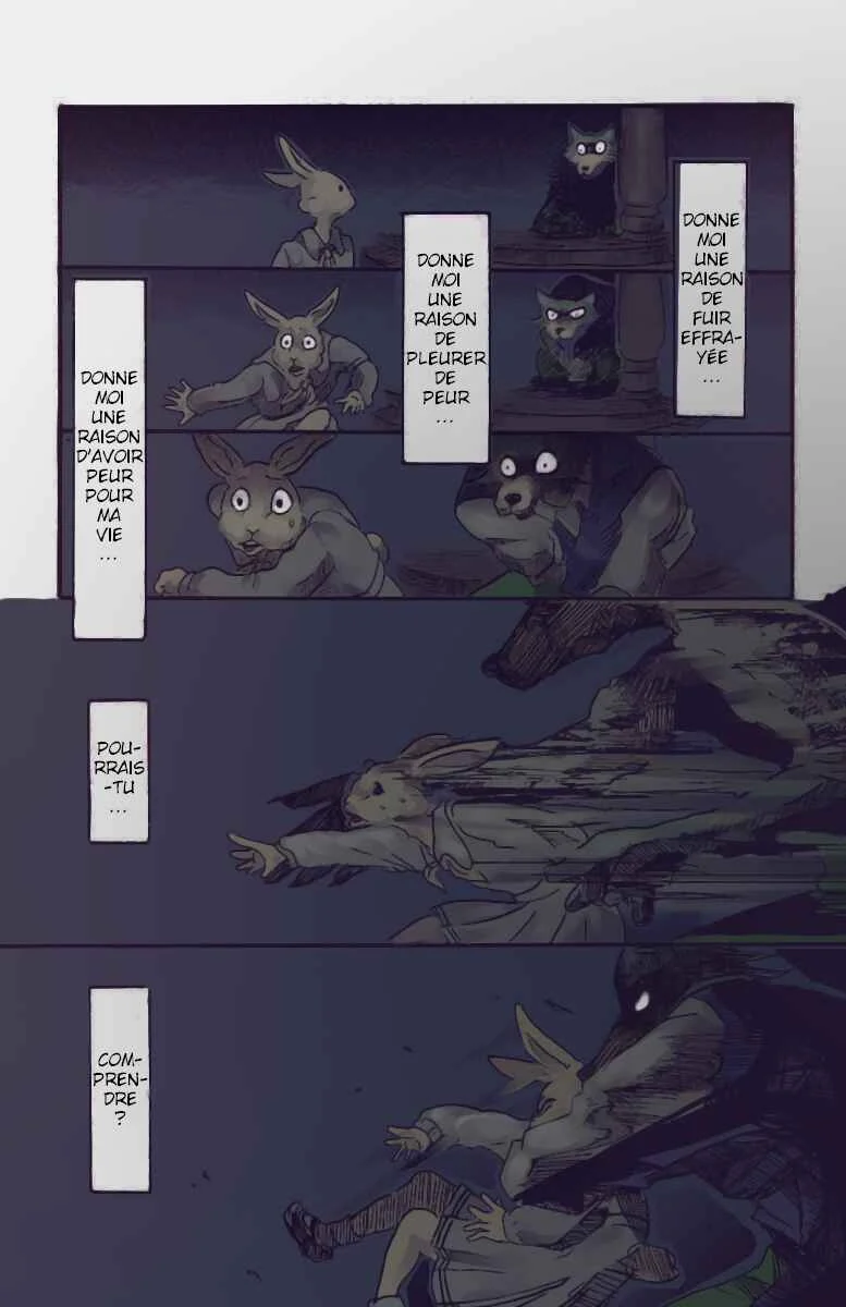 BEASTARS (Fan-Colored) Chapitre 4: Sale temps pour un lapin - Page 21