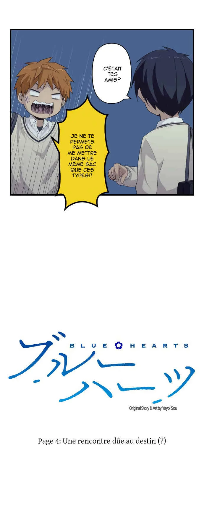 Blue Hearts Chapitre 4: Une rencontre dûe au destin (?) - Page 3