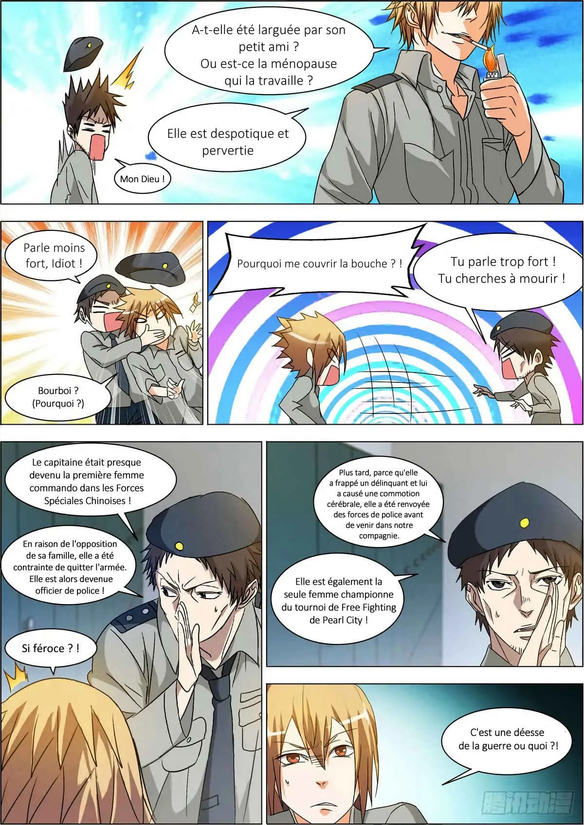 Bodyguard of the Goddess Chapitre 3: Le capitaine Bai offensée - Page 7