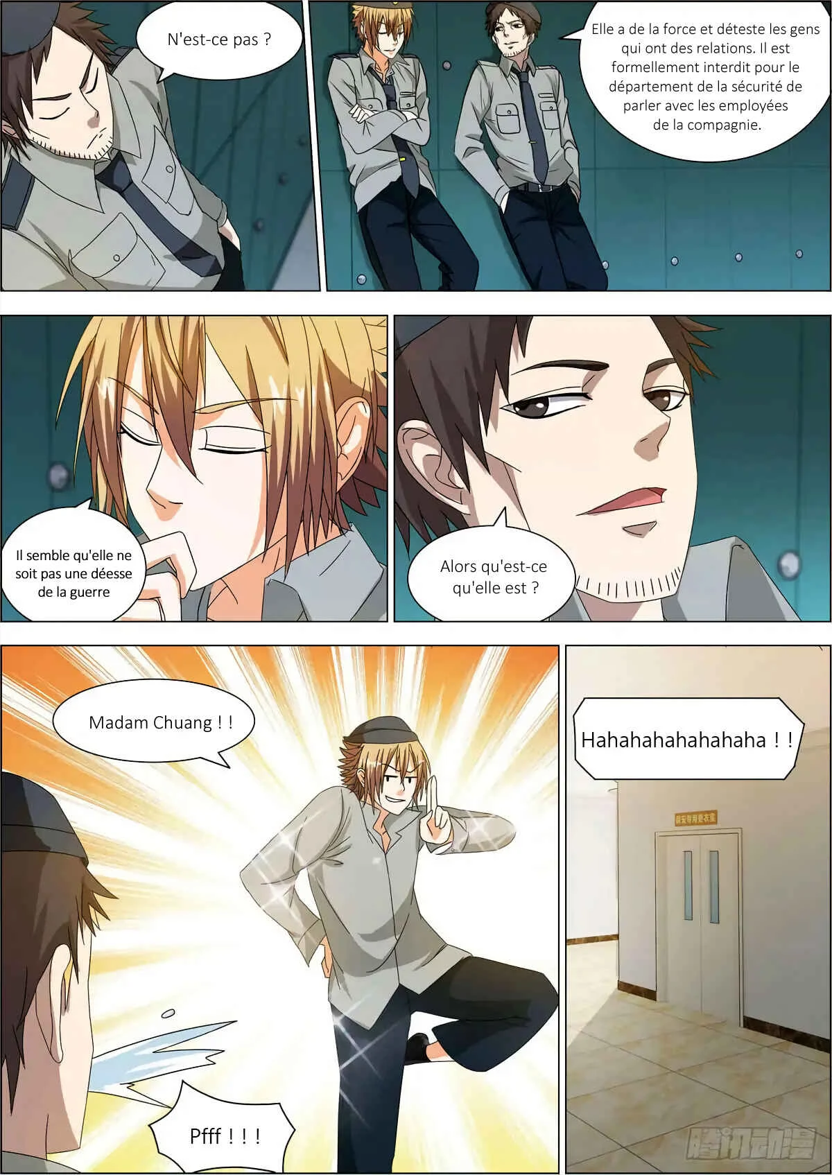 Bodyguard of the Goddess Chapitre 3: Le capitaine Bai offensée - Page 8
