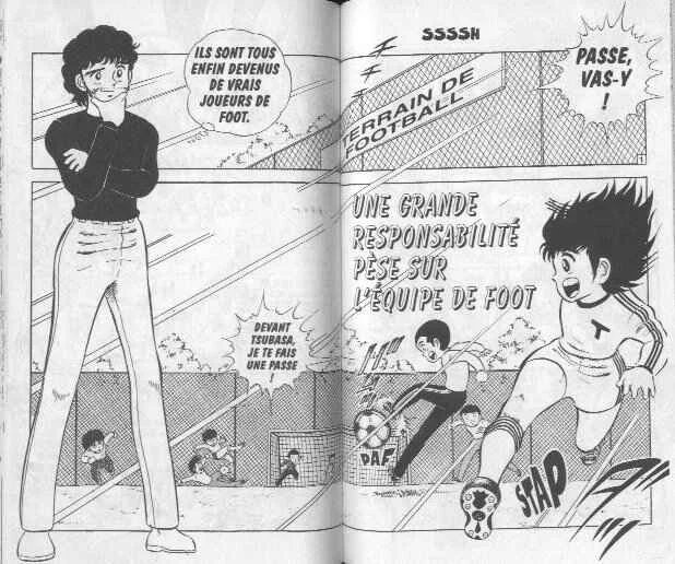 Captain Tsubasa Chapitre 4: Une grande responsabilité sur l'équipe de foot - Page 3
