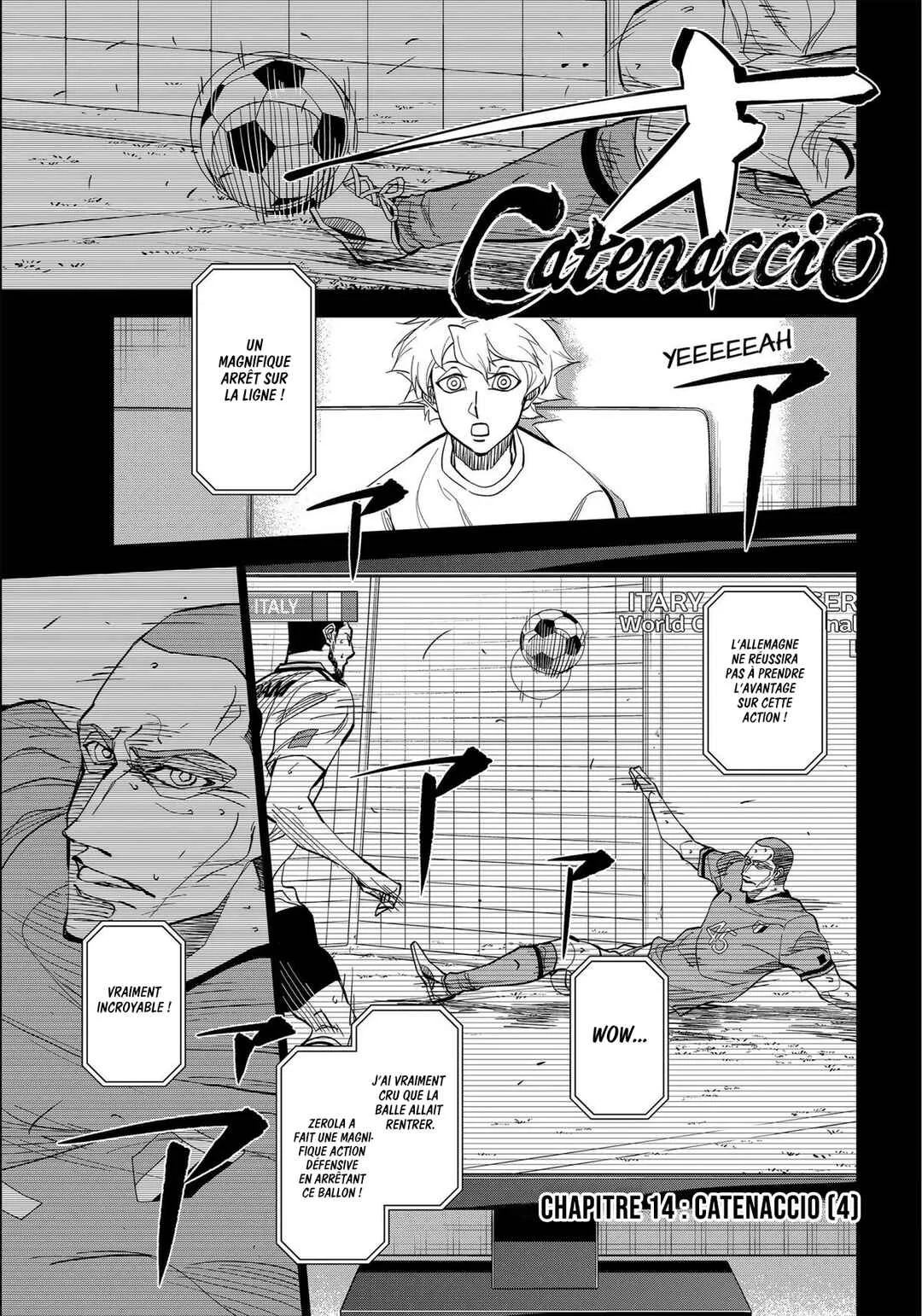 Catenaccio Chapitre 14: Catenaccio (4) - Page 1