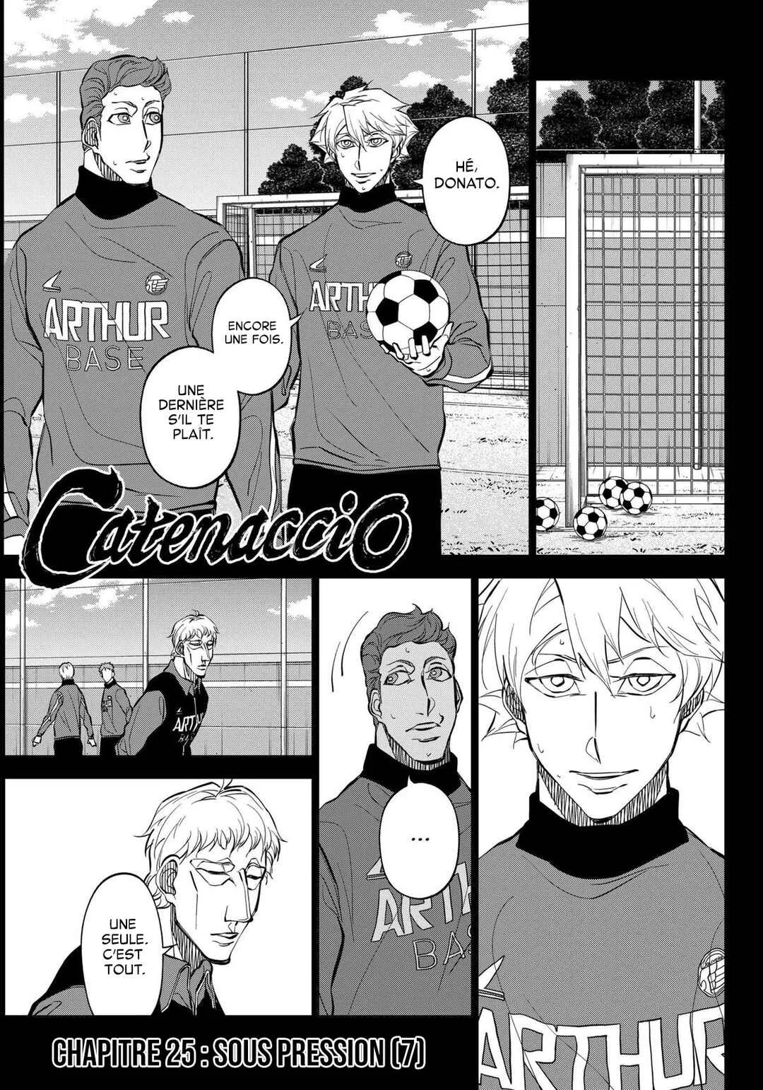 Catenaccio Chapitre 25: Sous pression (7) - Page 1