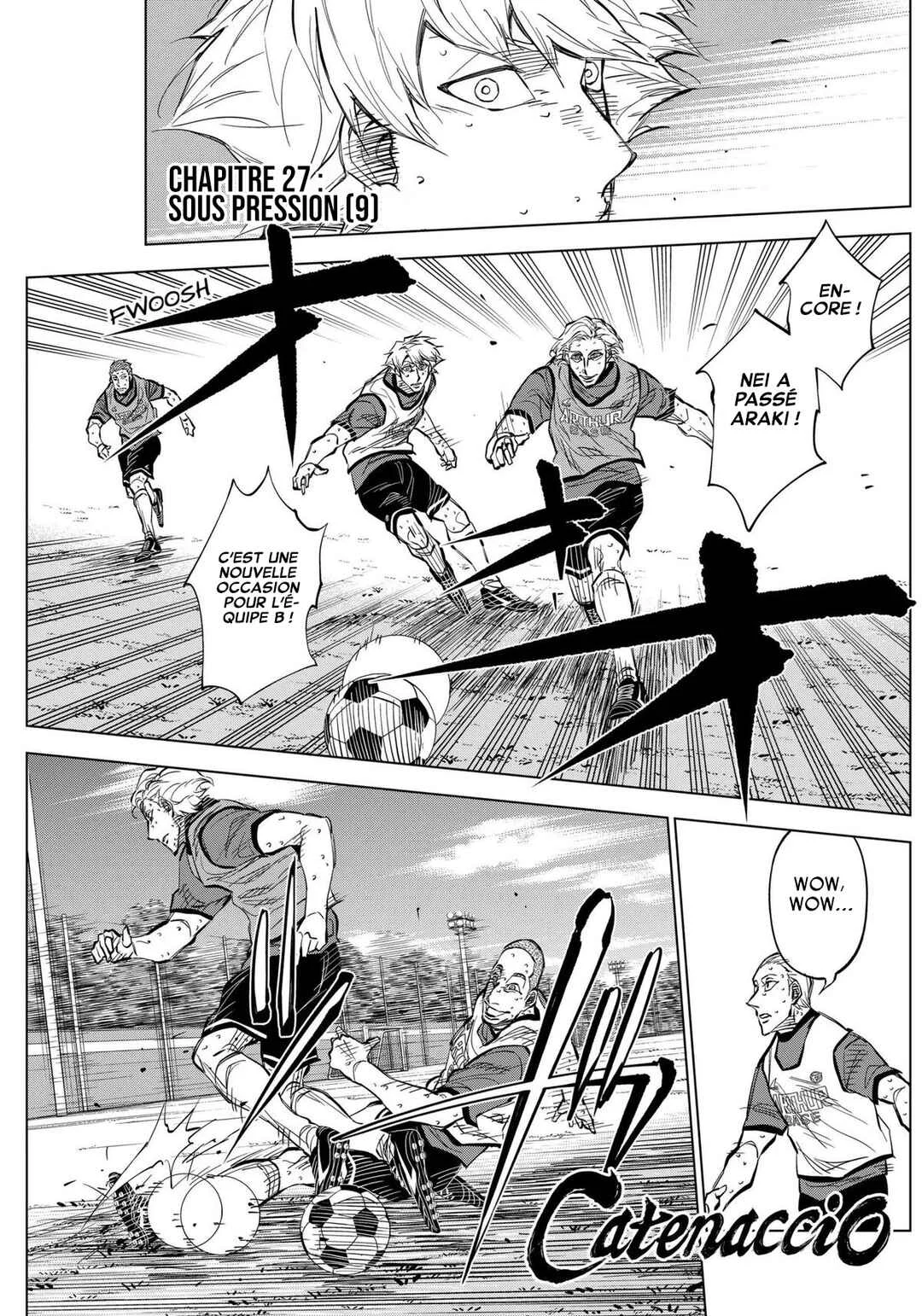 Catenaccio Chapitre 27: Sous pression (9) - Page 1
