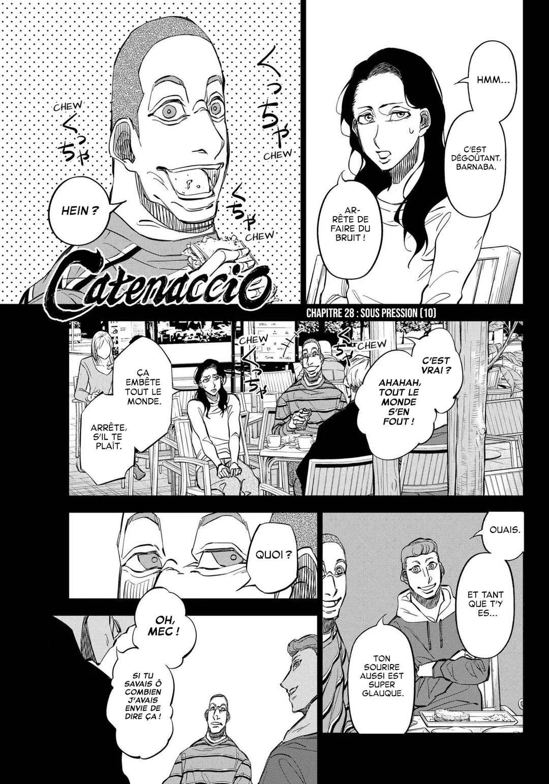 Catenaccio Chapitre 28: Sous pression (10) - Page 1