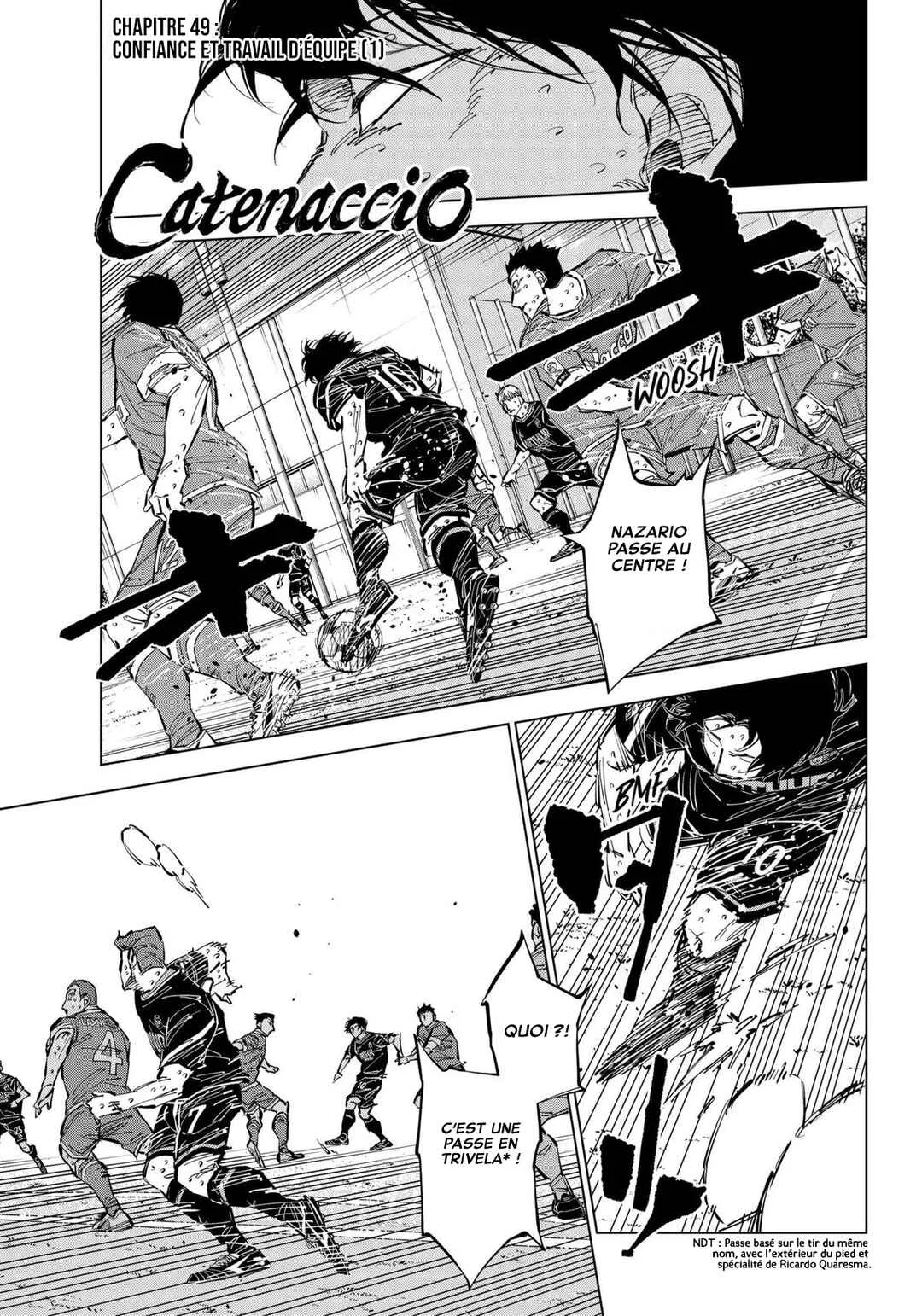 Catenaccio Chapitre 49: Confiance et travail d'équipe (1) - Page 1
