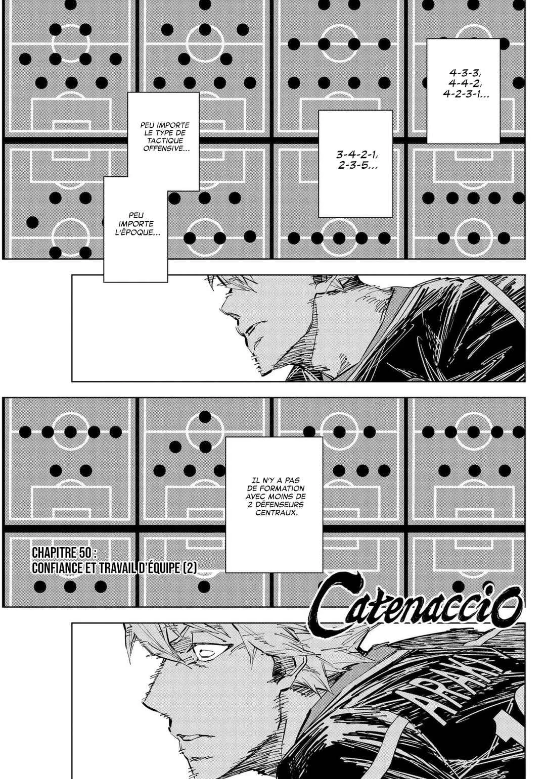 Catenaccio Chapitre 50: Confiance et travail d'équipe (2) - Page 1