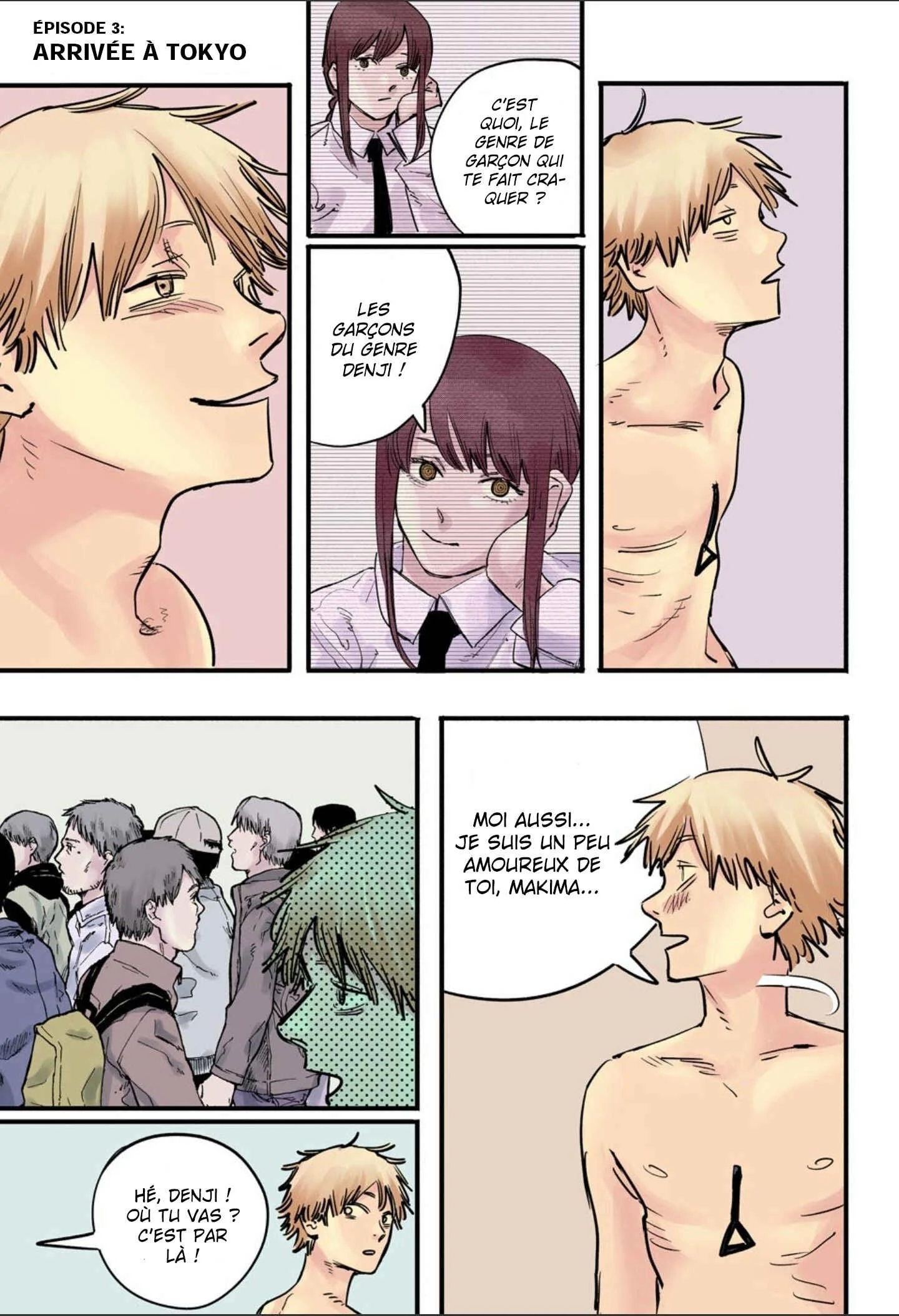 Chainsaw Man (Official Colored) Chapitre 3: Arrivée à Tokyo - Page 1