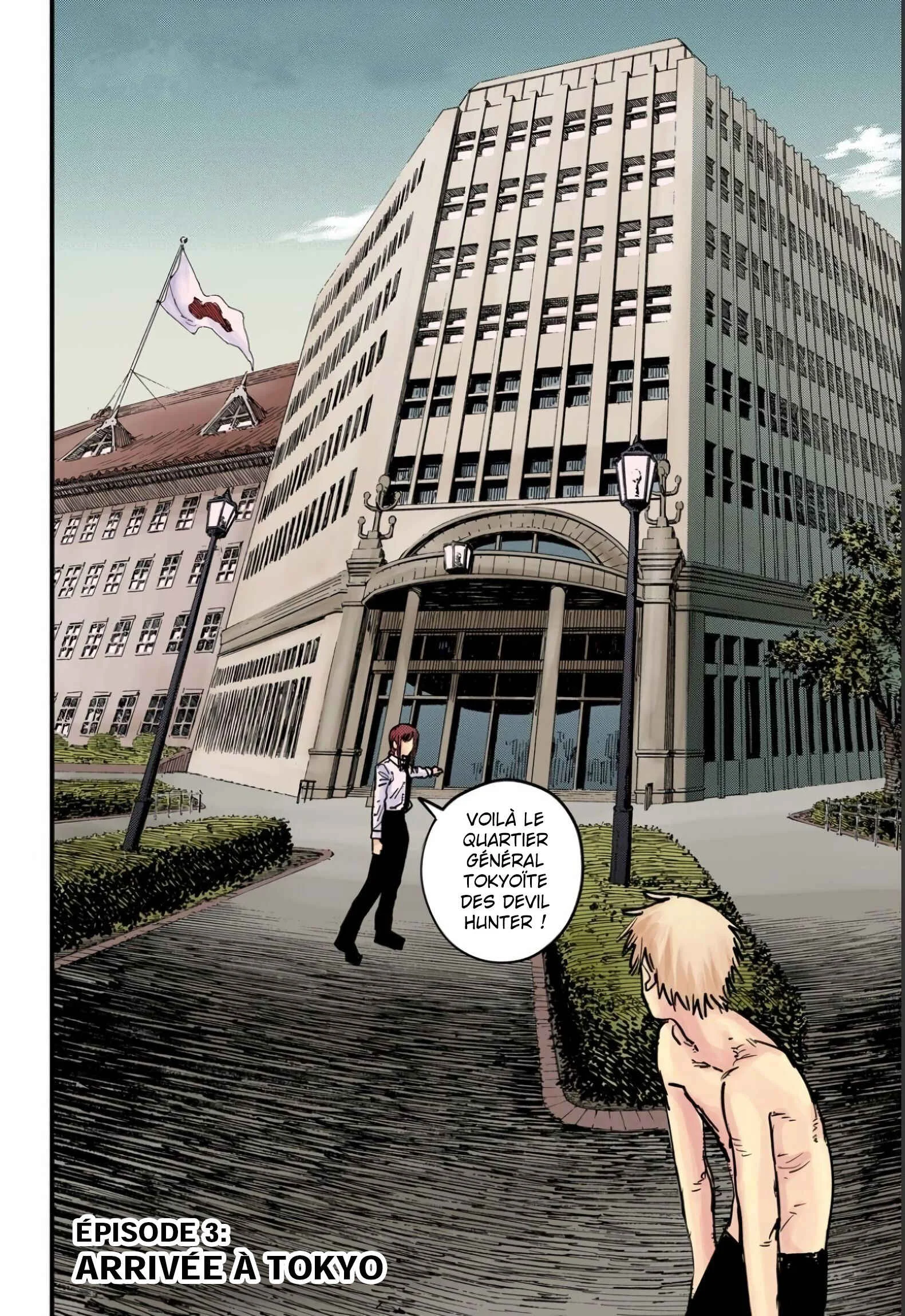 Chainsaw Man (Official Colored) Chapitre 3: Arrivée à Tokyo - Page 2