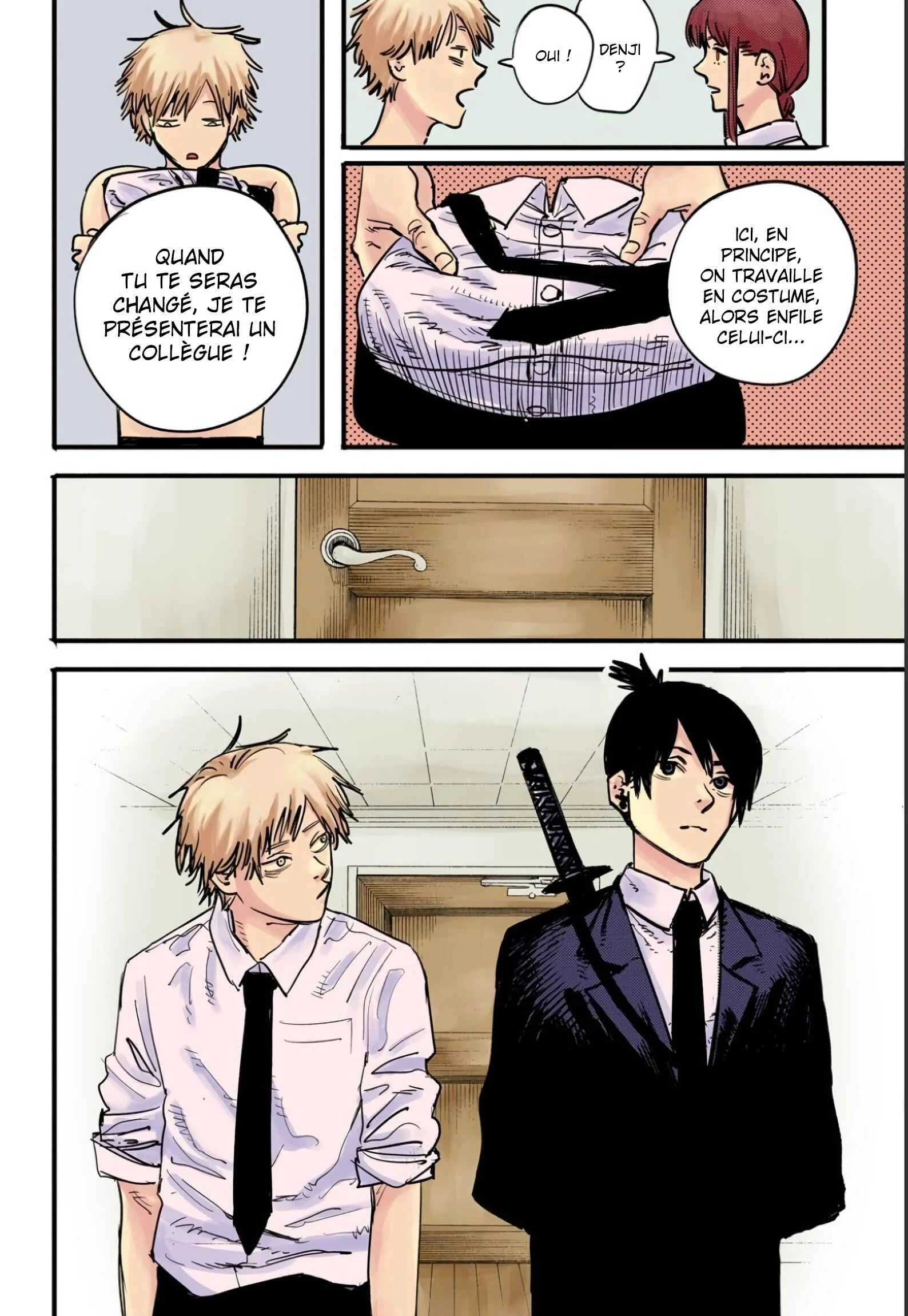 Chainsaw Man (Official Colored) Chapitre 3: Arrivée à Tokyo - Page 4