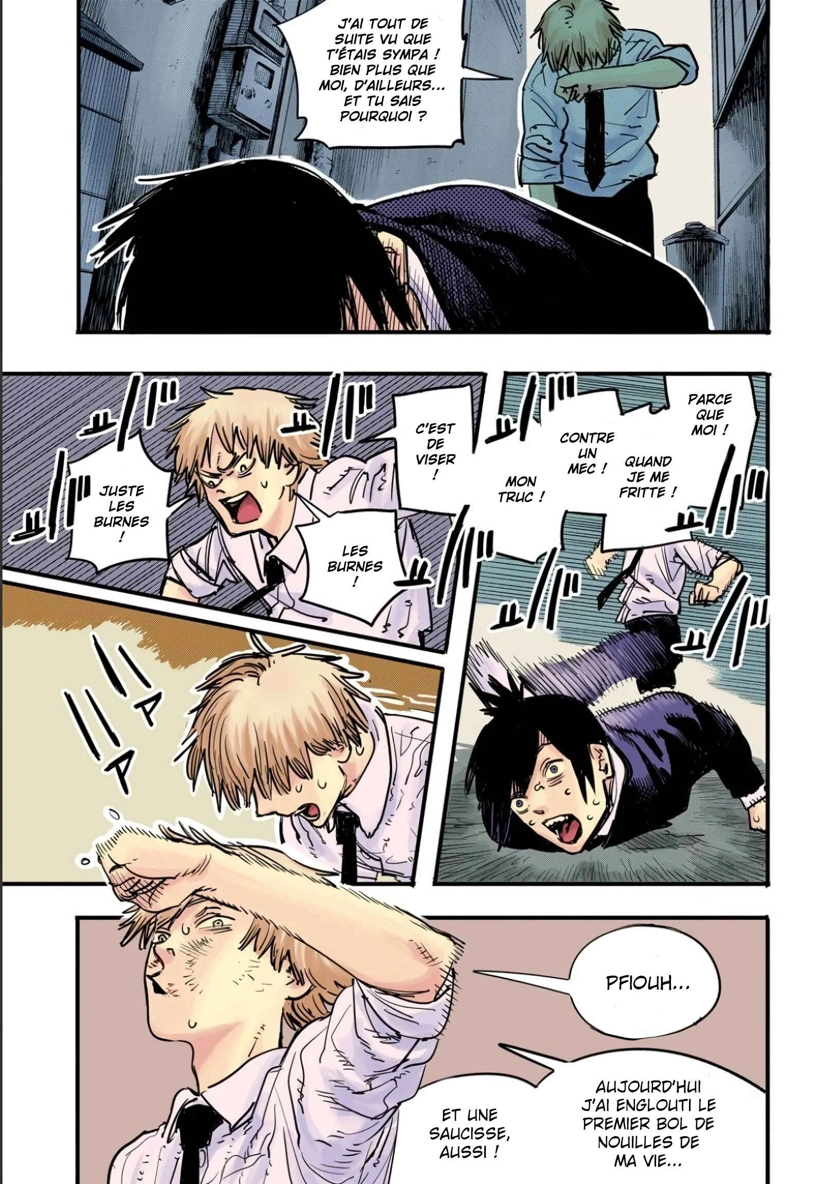 Chainsaw Man (Official Colored) Chapitre 3: Arrivée à Tokyo - Page 13