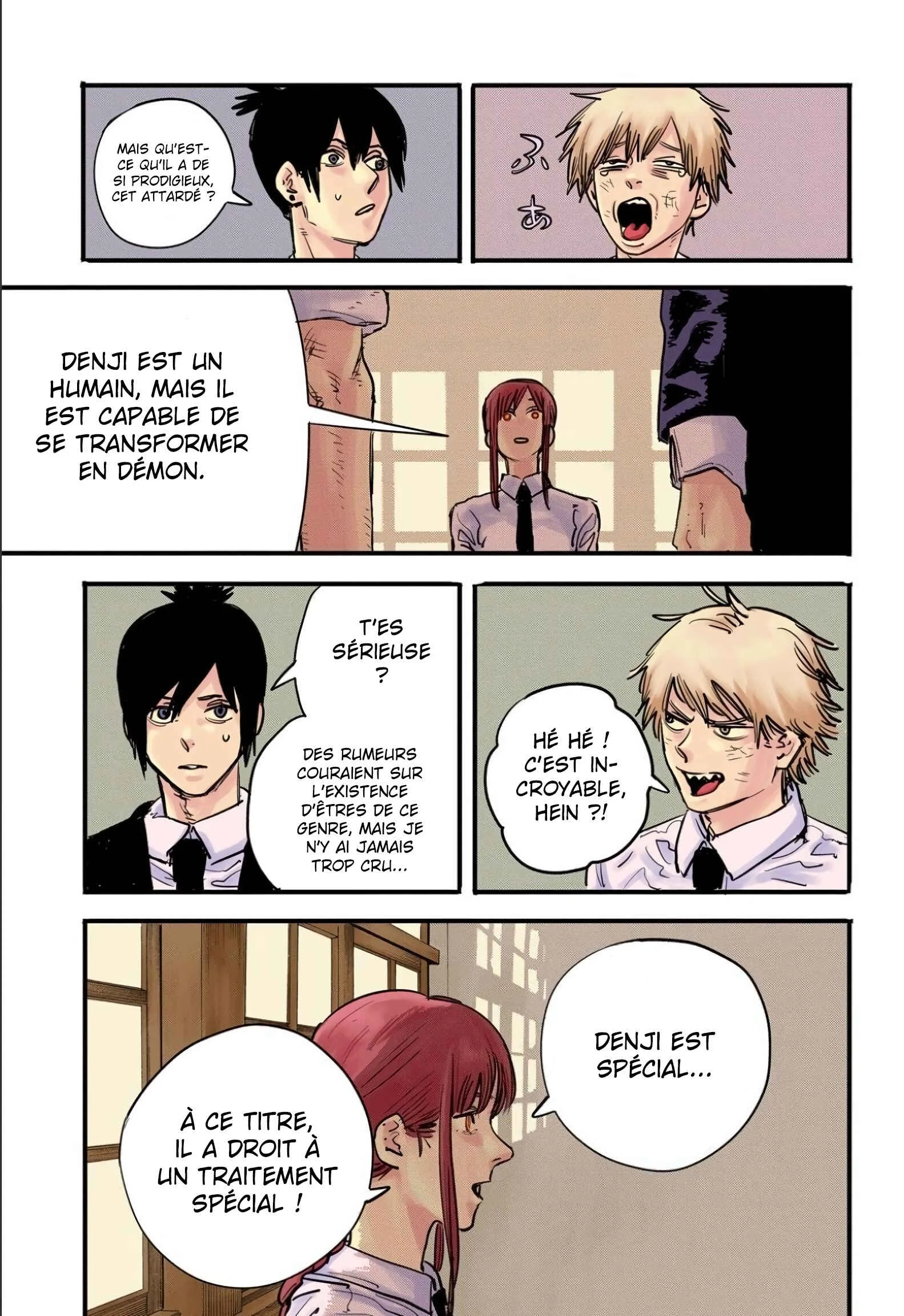 Chainsaw Man (Official Colored) Chapitre 3: Arrivée à Tokyo - Page 19