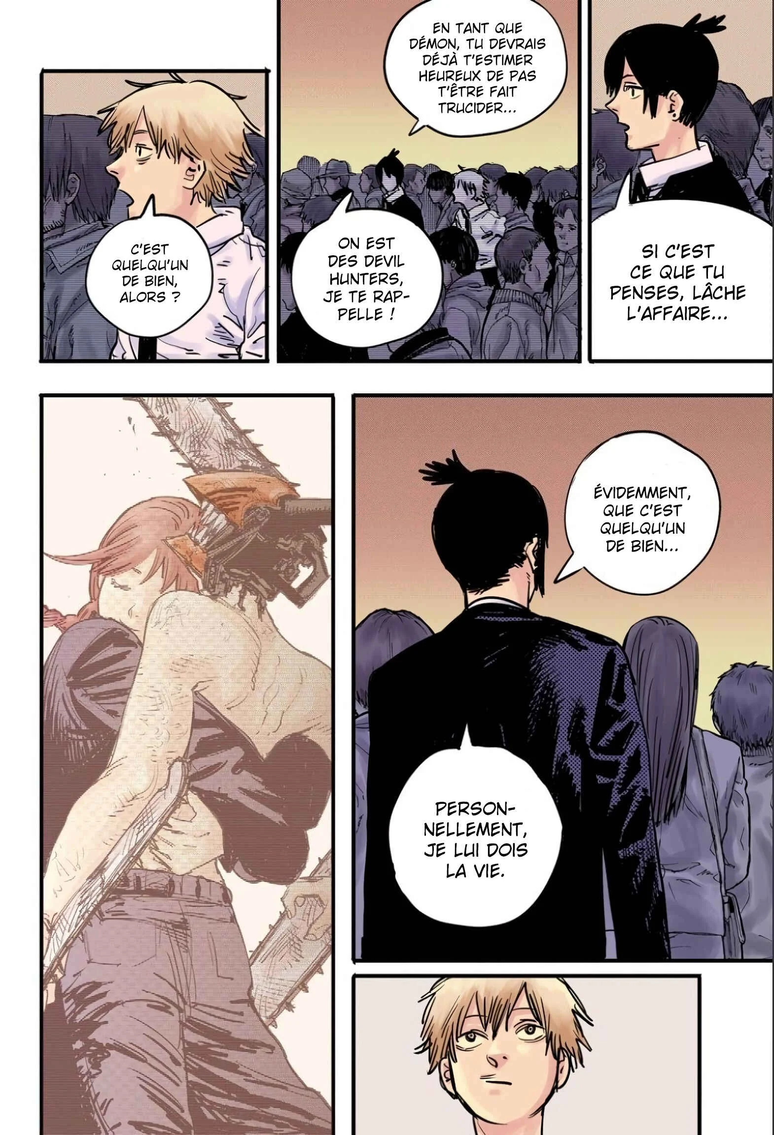 Chainsaw Man (Official Colored) Chapitre 3: Arrivée à Tokyo - Page 22