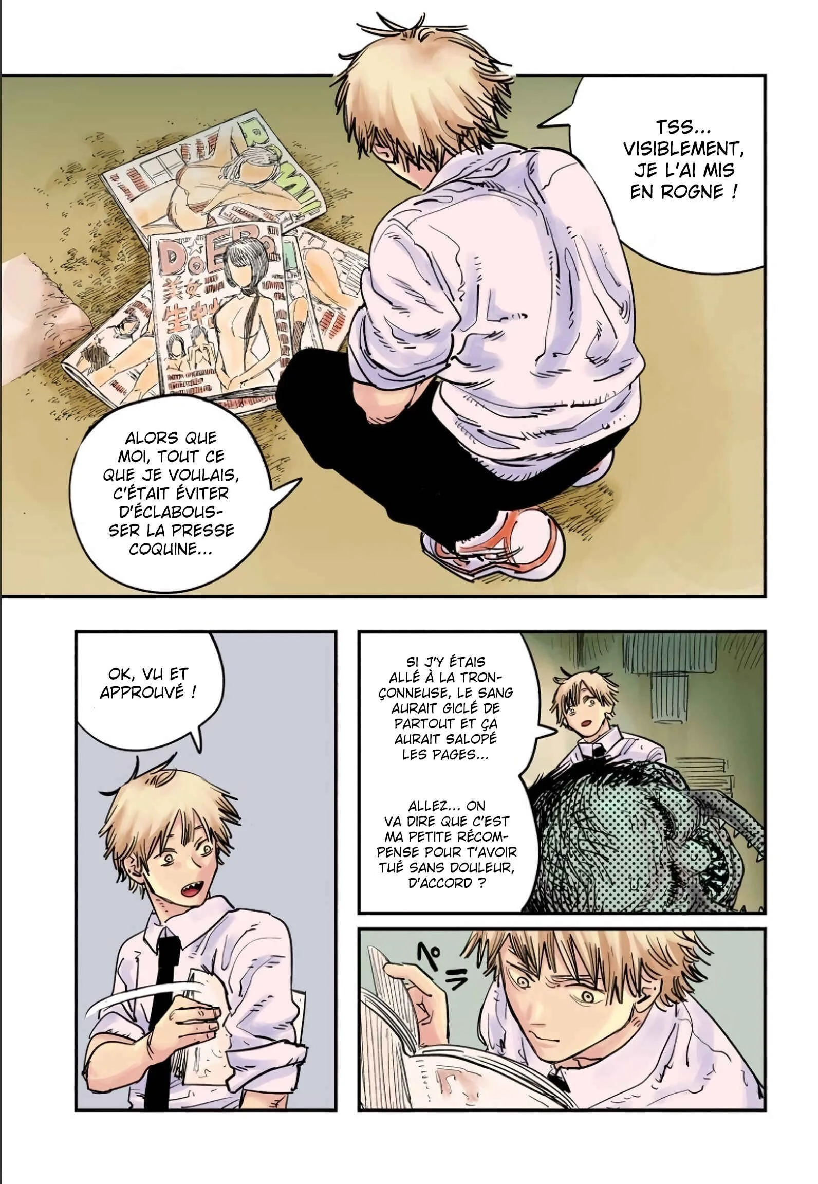 Chainsaw Man (Official Colored) Chapitre 4: Power - Page 11