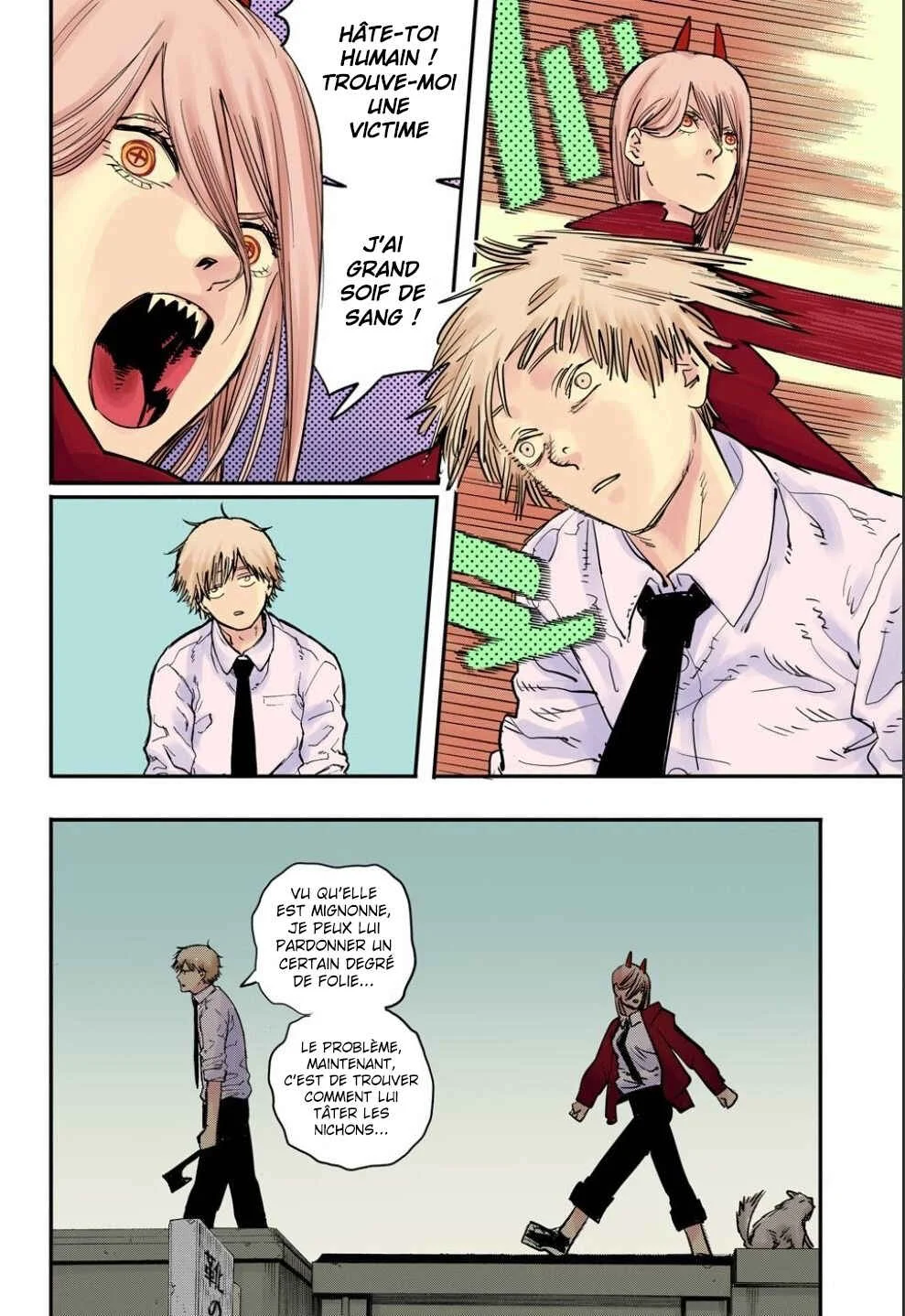 Chainsaw Man (Official Colored) Chapitre 5: Comment tâter des seins - Page 2