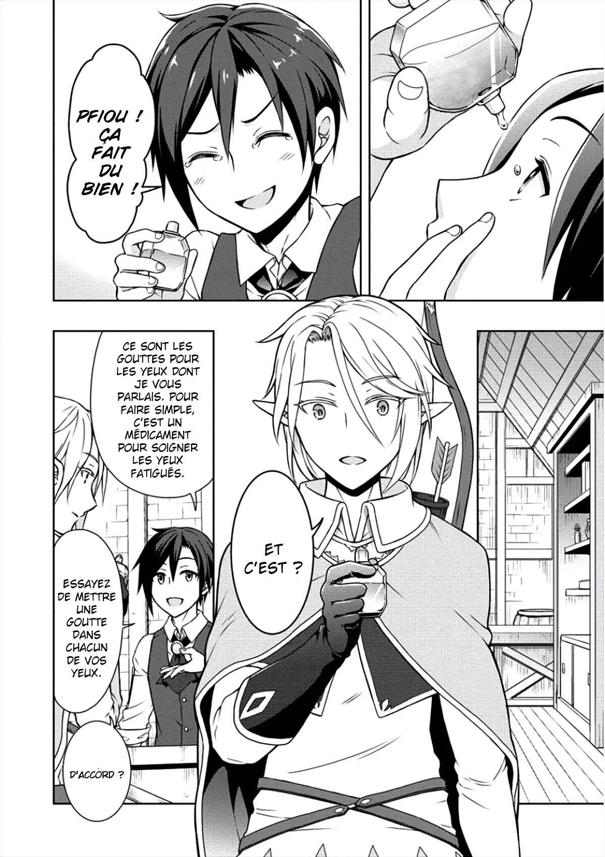Cheat Kusushi no Slow Life ~Isekai ni Tsukurou Drugstore~ Chapitre 5: Ce que le bel Elfe veut vraiment - Page 21