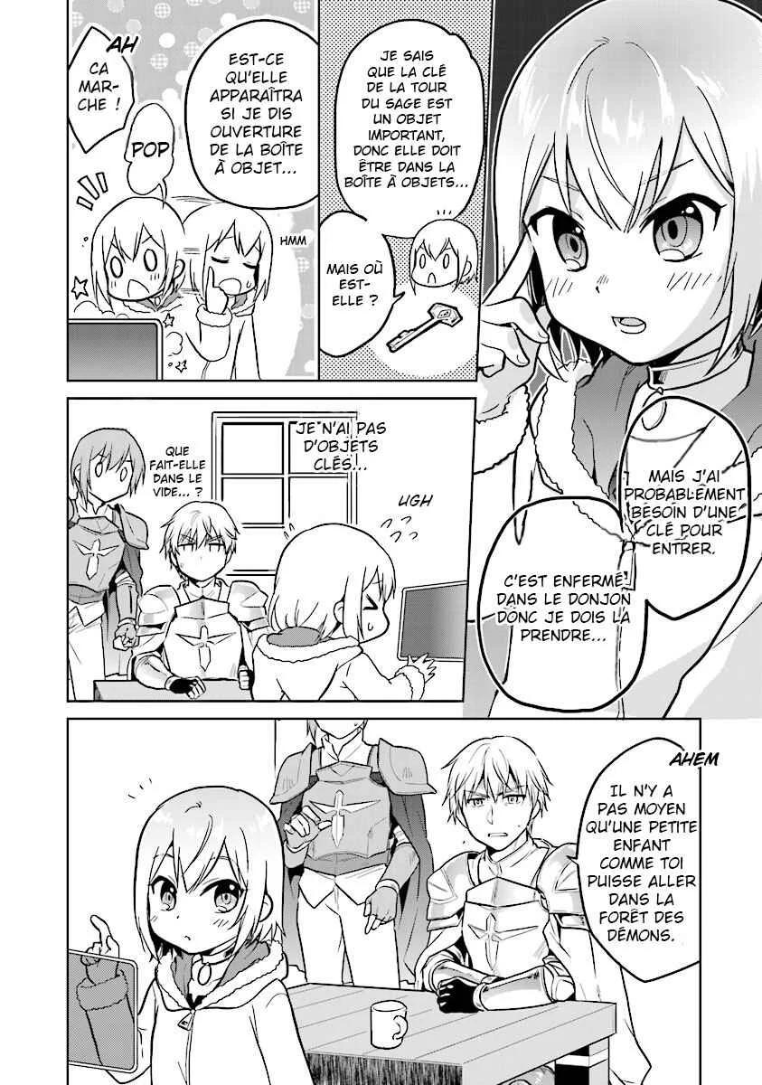 Chibikko Kenja, Lv. 1 Kara Isekai de Ganbarimasu! Chapitre 2: Pourquoi je suis aussi petite !!? - Page 17