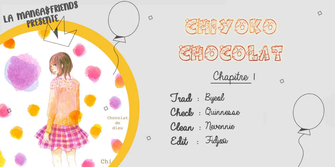 Chiyoko Chocolate Chapitre 1 - Page 1