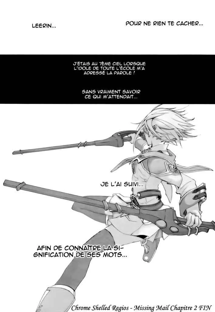 Chrome Shelled Regios - Missing Mail Chapitre 2 - Page 28