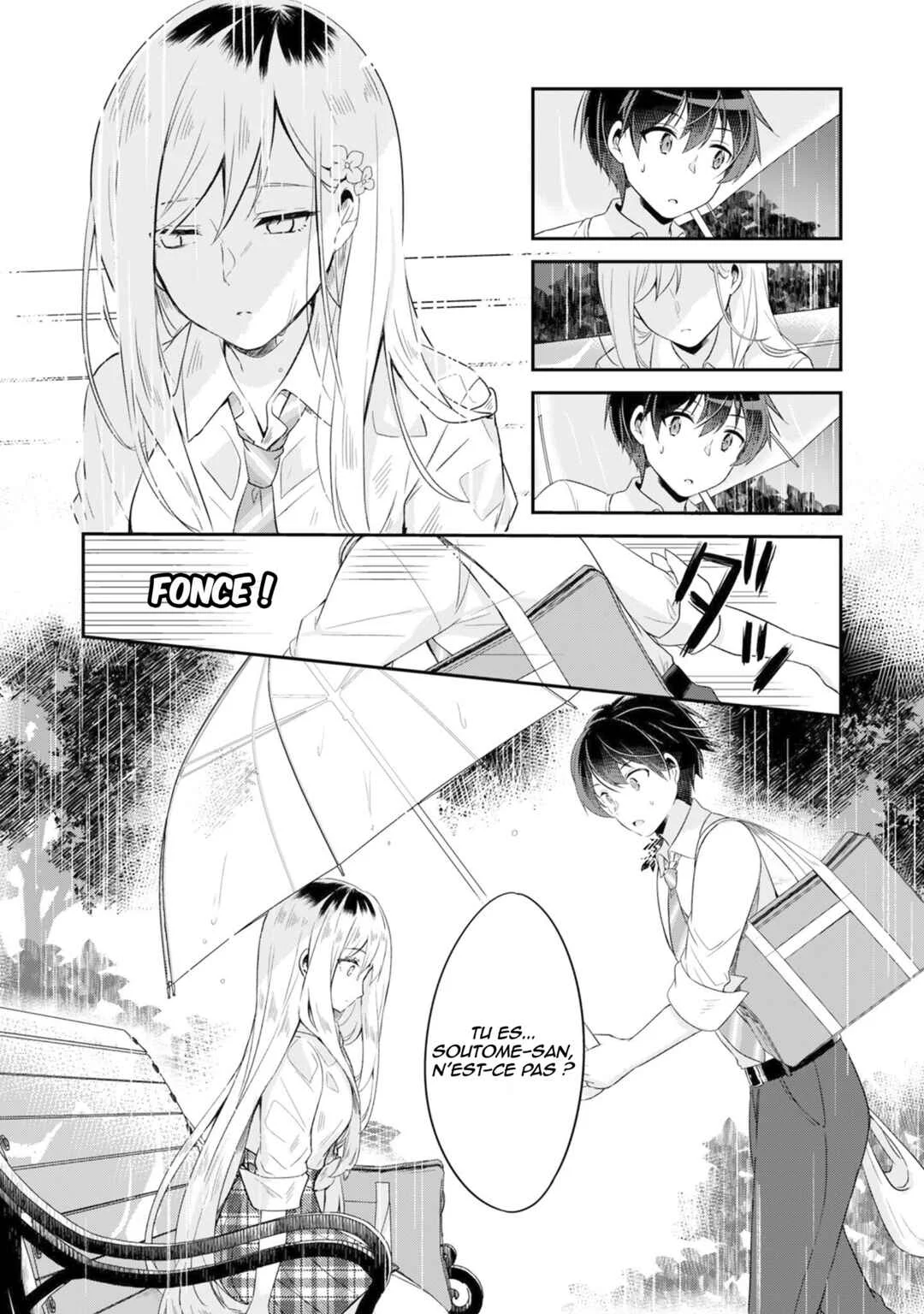 Class no Bocchi Gyaru wo Omochikaeri Shite Seiso Kei Bijin ni Shiteyatta Hanashi Chapitre 1 - Page 2