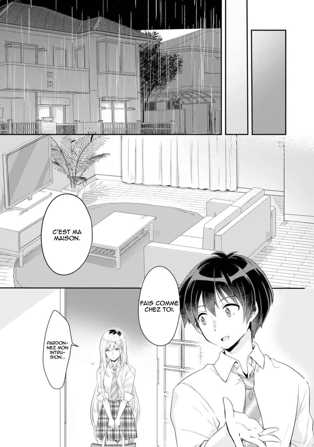 Class no Bocchi Gyaru wo Omochikaeri Shite Seiso Kei Bijin ni Shiteyatta Hanashi Chapitre 1 - Page 9