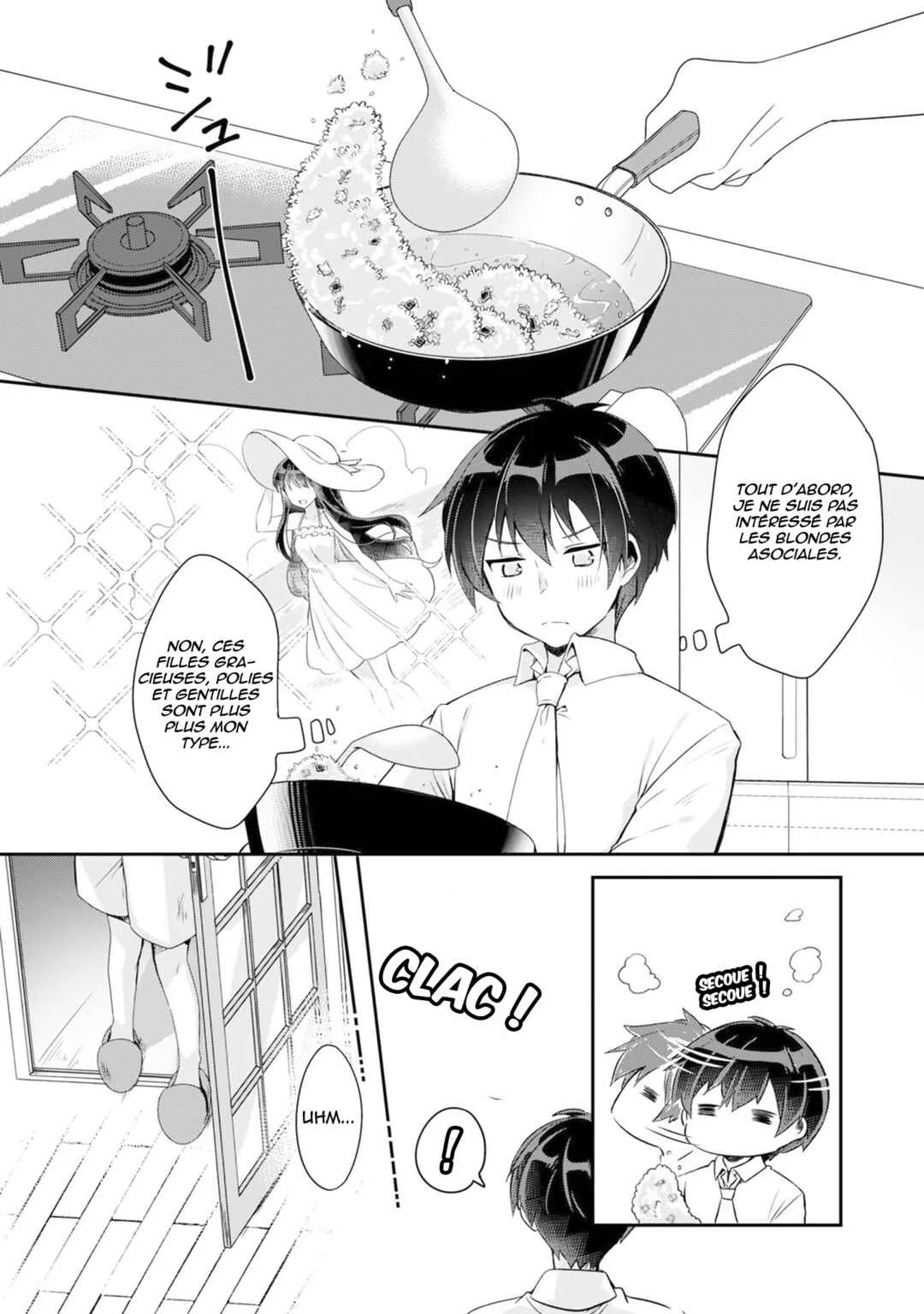 Class no Bocchi Gyaru wo Omochikaeri Shite Seiso Kei Bijin ni Shiteyatta Hanashi Chapitre 1 - Page 16