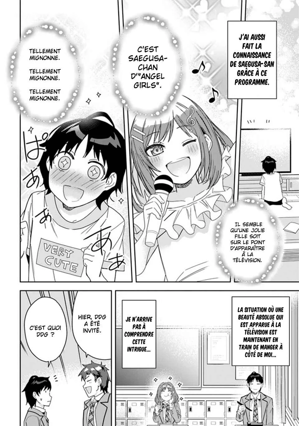Classmate no Moto Idol ga, Tonikaku Kyodou Fushin nandesu. Chapitre 1 - Page 17