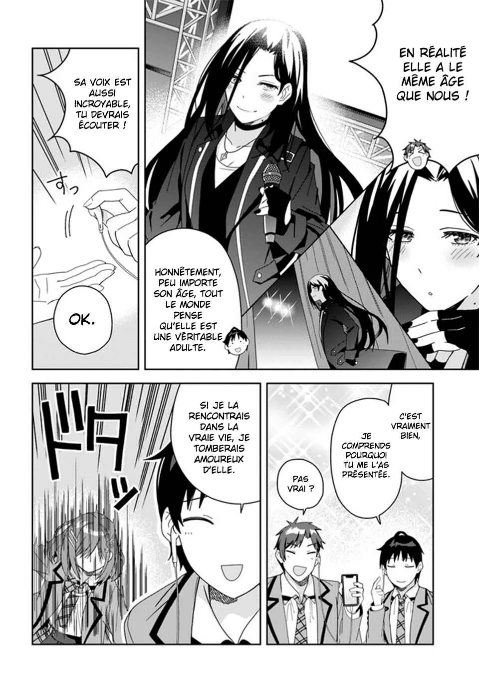 Classmate no Moto Idol ga, Tonikaku Kyodou Fushin nandesu. Chapitre 1 - Page 19