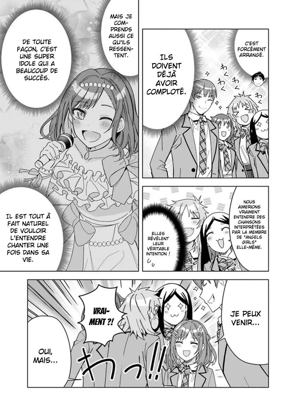 Classmate no Moto Idol ga, Tonikaku Kyodou Fushin nandesu. Chapitre 1 - Page 22