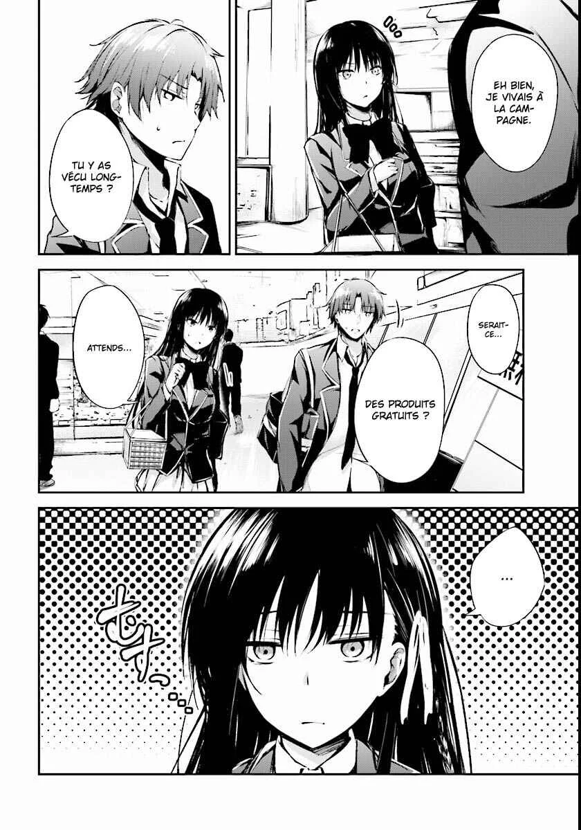Classroom of the Elite √Horikita Chapitre 1: Room 1 - Page 15