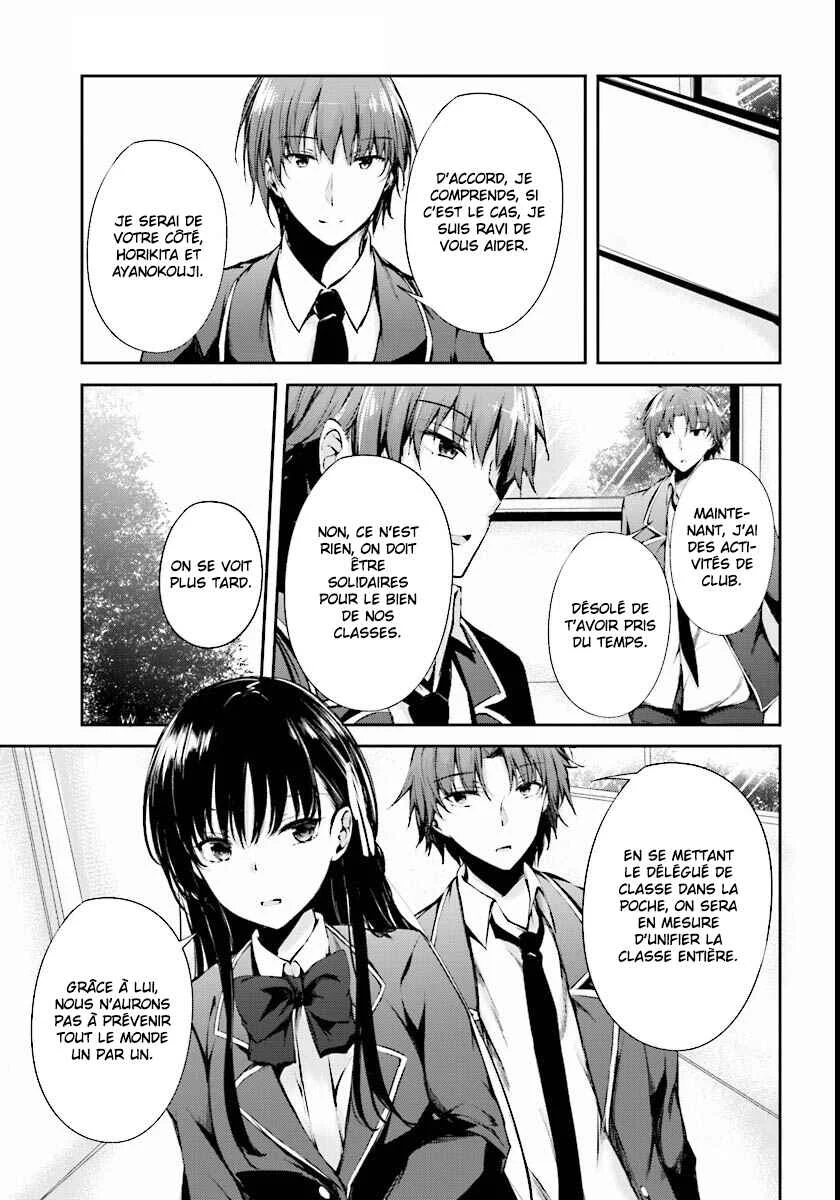 Classroom of the Elite √Horikita Chapitre 3: Room 3 - Page 22