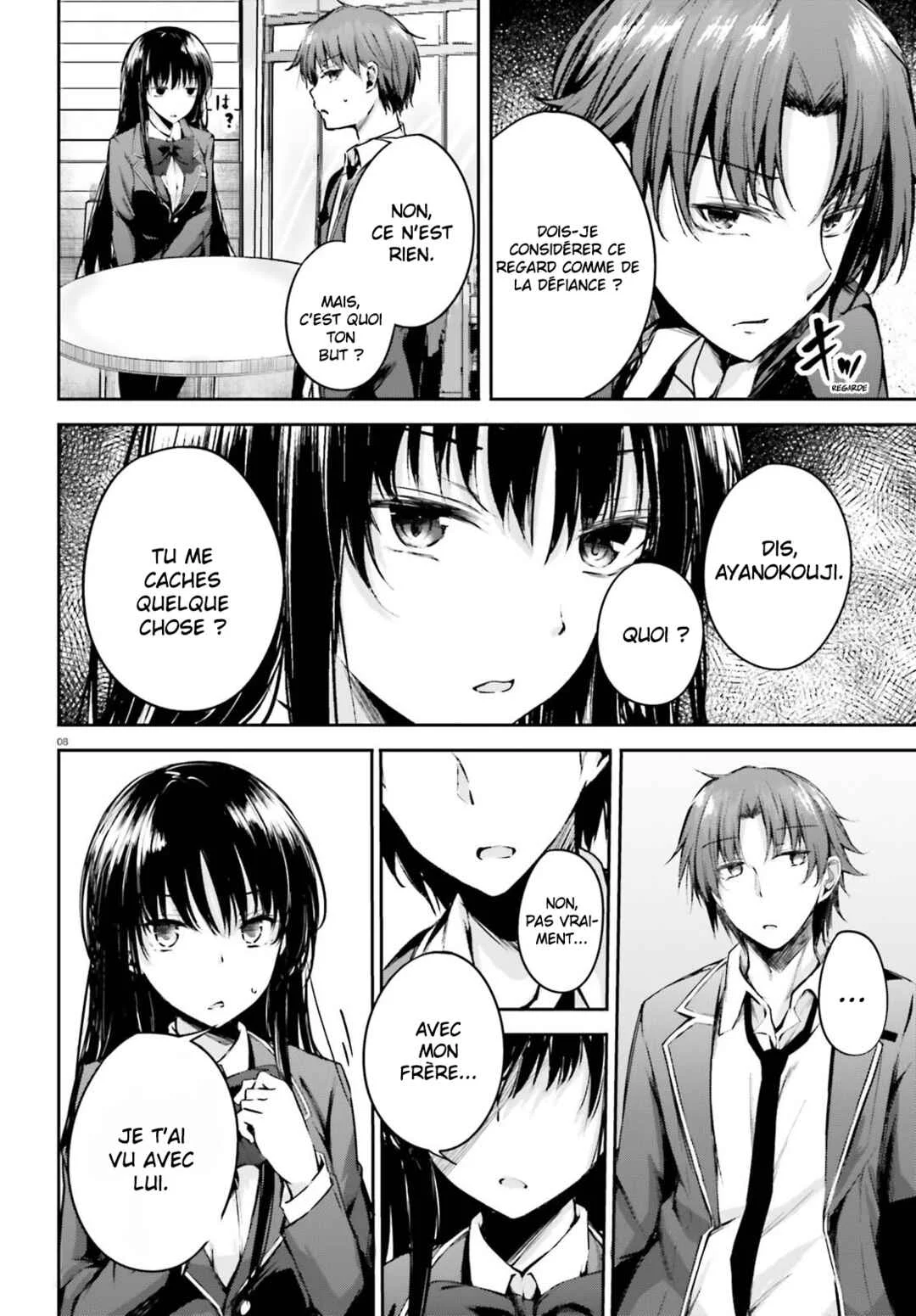 Classroom of the Elite √Horikita Chapitre 5: Room 5 - Page 8