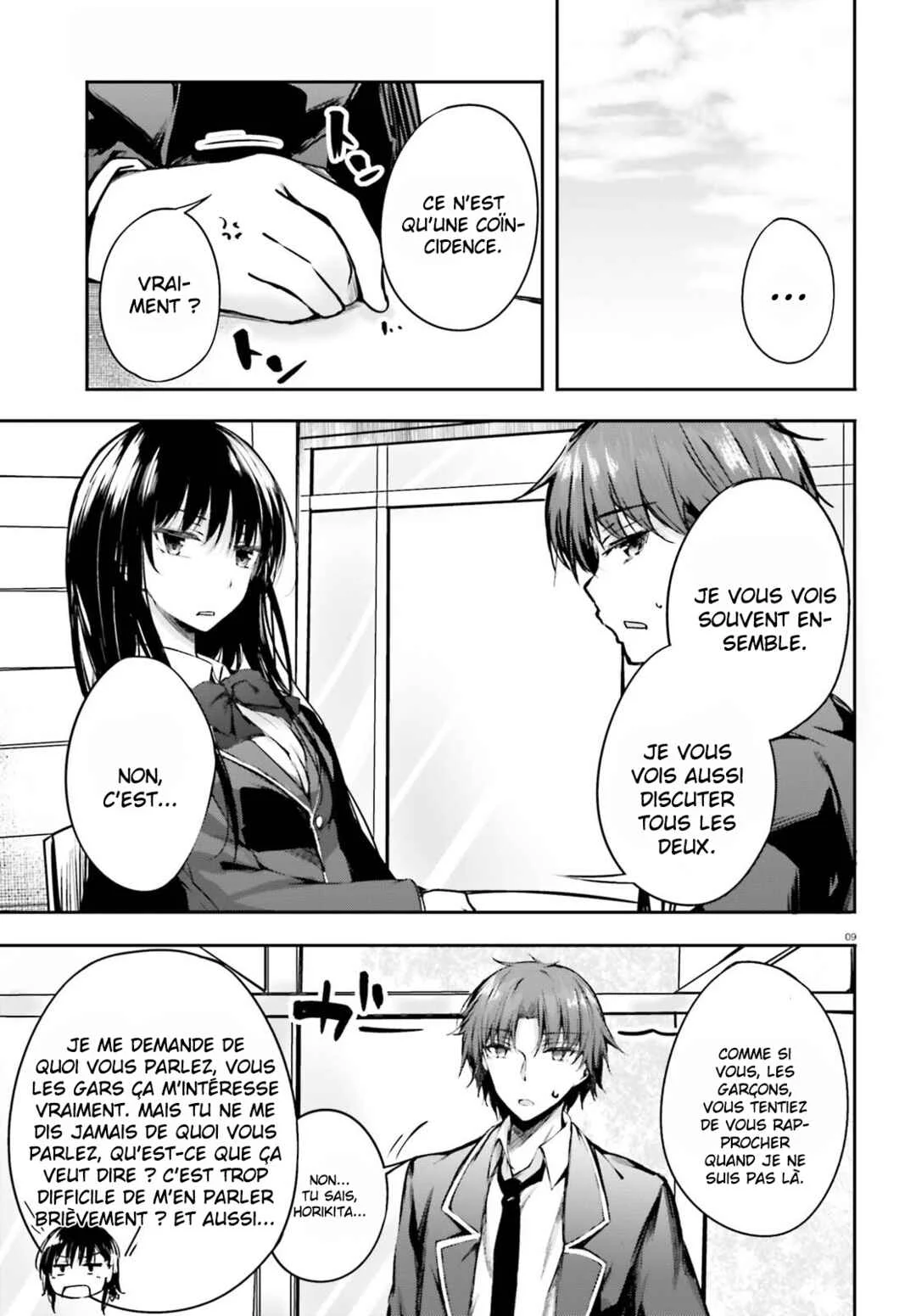 Classroom of the Elite √Horikita Chapitre 5: Room 5 - Page 9