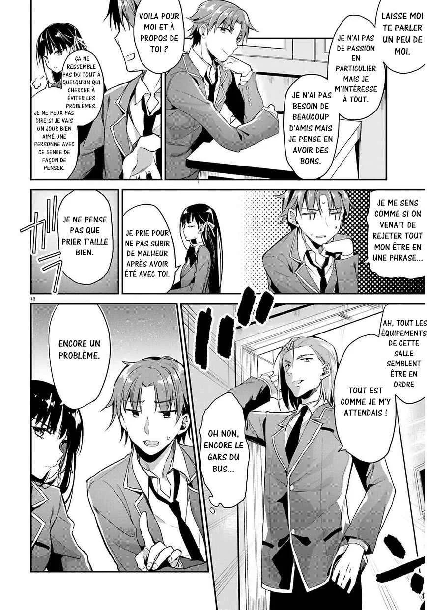 Classroom of the Elite Chapitre 1: Salle 1 - Page 25