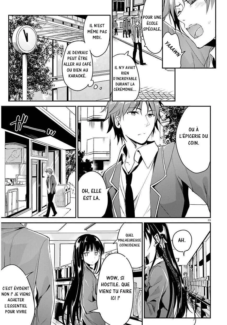 Classroom of the Elite Chapitre 1: Salle 1 - Page 30